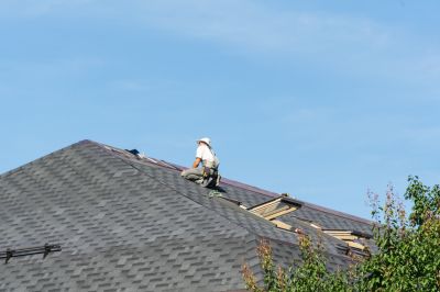 Roof Repair in Progress
